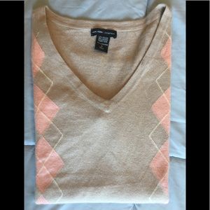 EUC argyle sweater NYC